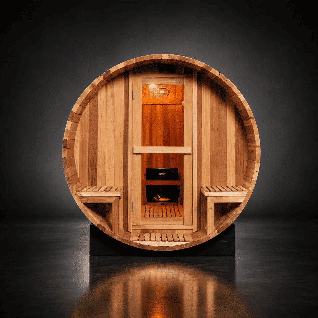 Handmade Red Cedar Electric Heat Sauna
