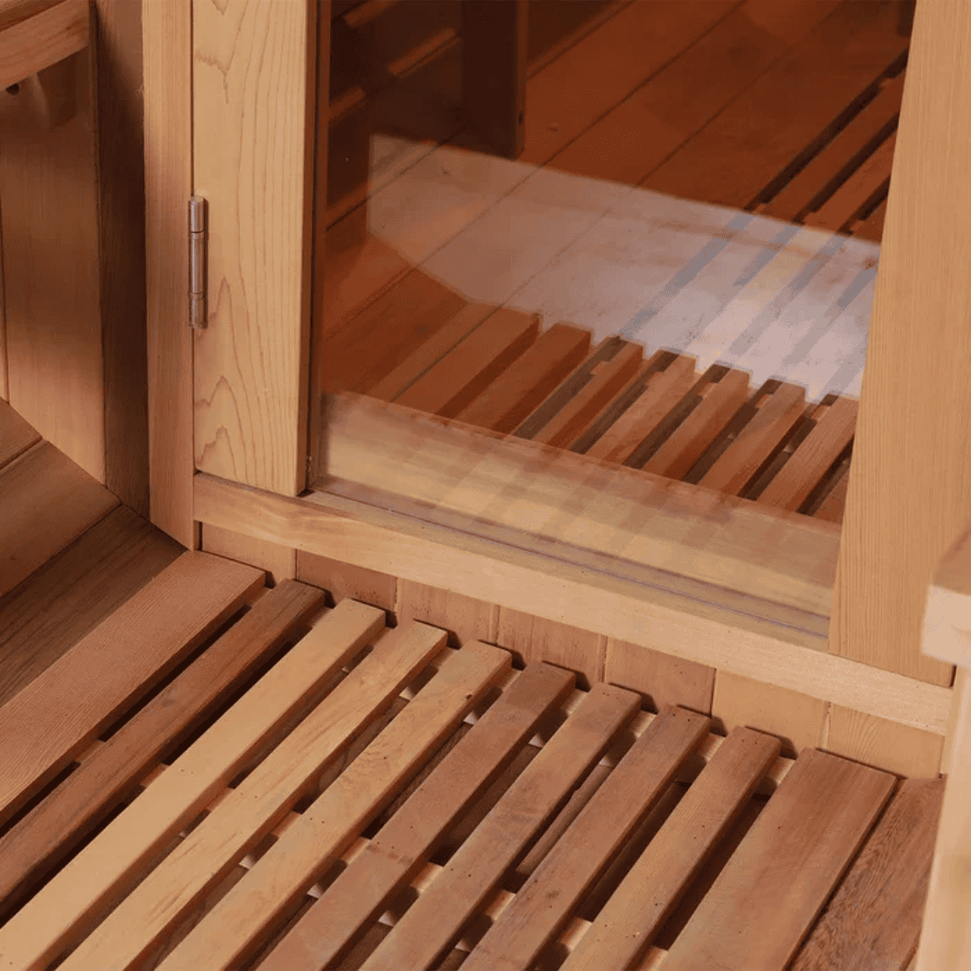 Handmade Red Cedar Electric Heat Sauna